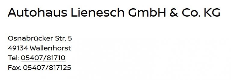 Autohaus Lienesch