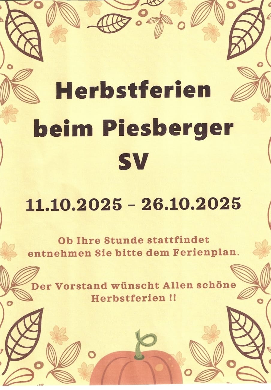 Sport in den Herbstferien