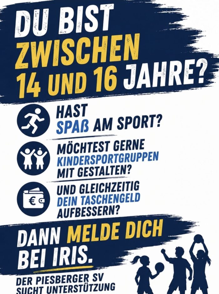 Sportassistentinnen und Sportassistenten gesucht